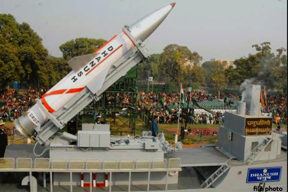Dhanush missile